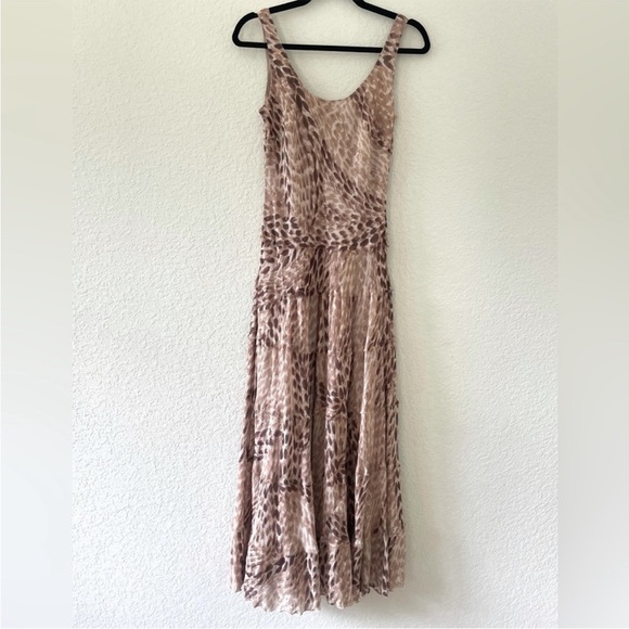 Vintage Jones NY Layered Tiered Slip Maxi Dress Size 4 - Picture 15 of 15